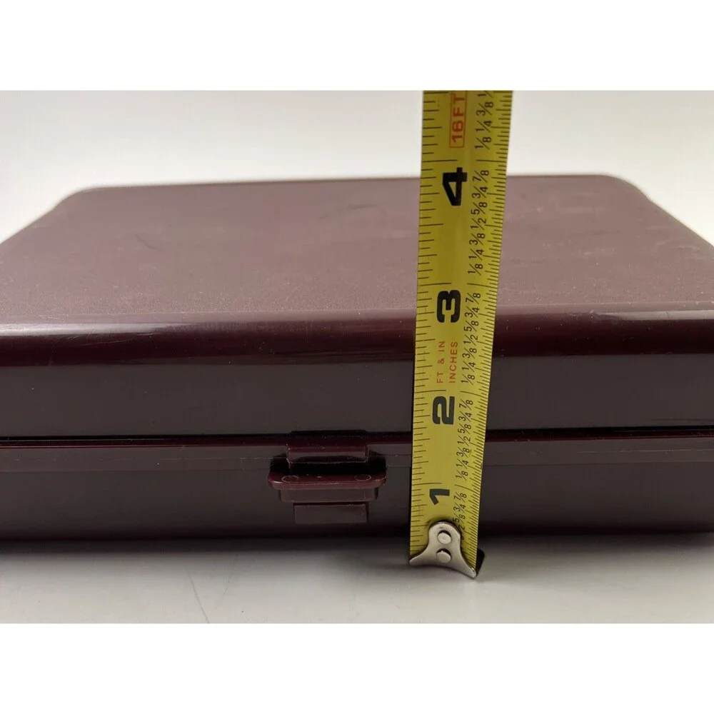 Vintage Brown Tupperware Personal Valet Travel/Food Case Organizer Good Shape!